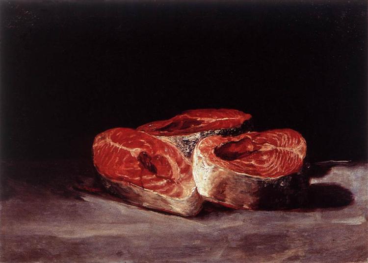 Bodegón Tres Salmon Filets - 1812