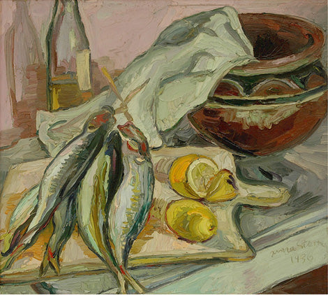 Bodegón z afrykańskim Vesija - 1936