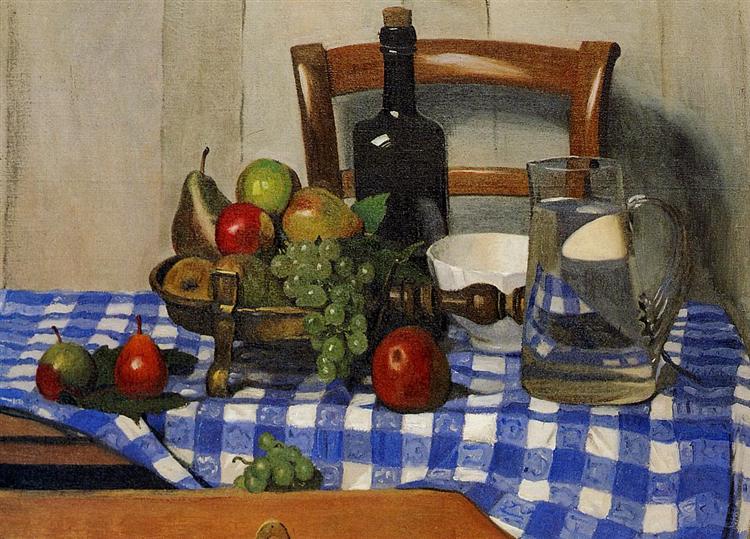 Soulever la nature avec des images bleues - 1919