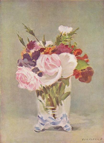 Natureza morta com flores - 1880