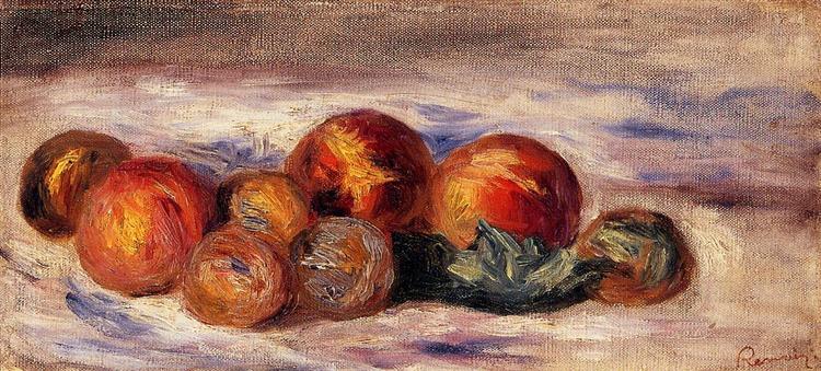Soulever la nature avec les pêches - 1916