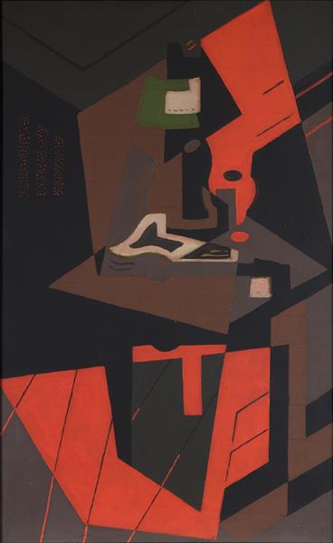Soulever la nature avec une lampe rouge - 1918