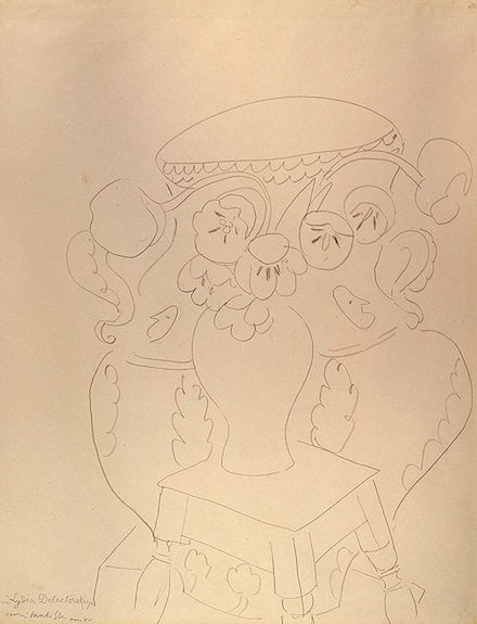 Still Life with Two Vases 1940