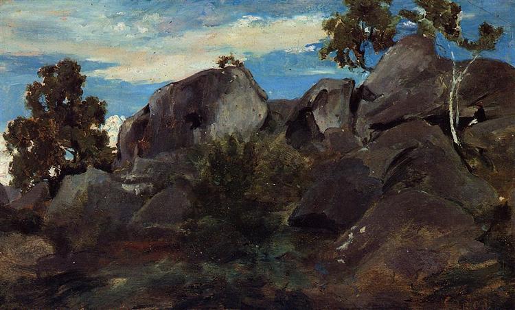 Stoller im Fontainebleau -Wald