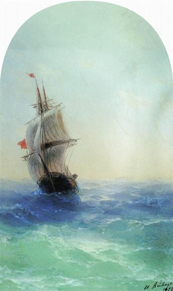 Бурное море - 1872