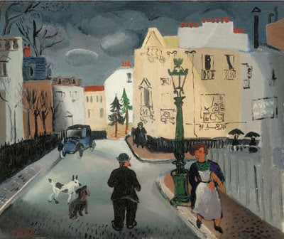 Street in Paris - 1926