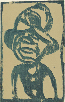 Street Hedgehog (hoved med en hat) - 1921