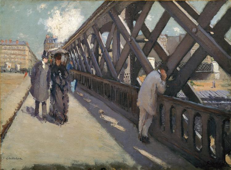 Studie für Le Pont De L'Europe - 1876