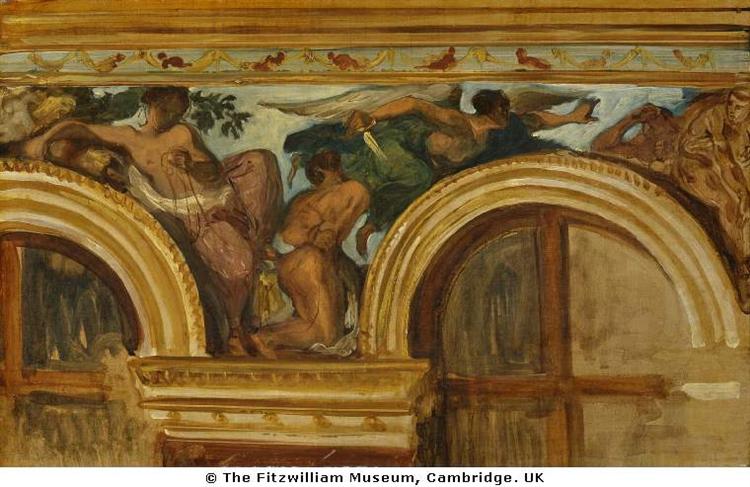 Tutkimus osalle "Justice" Friezeä - 1836