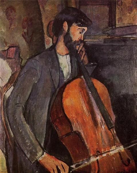 Studio per il violoncellista - 1909