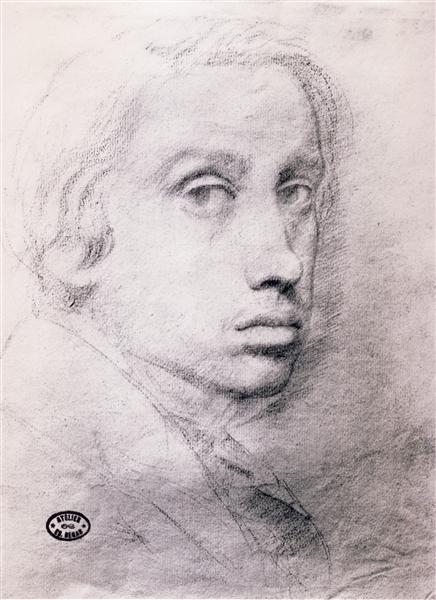 Studio per auto -portrait - 1855