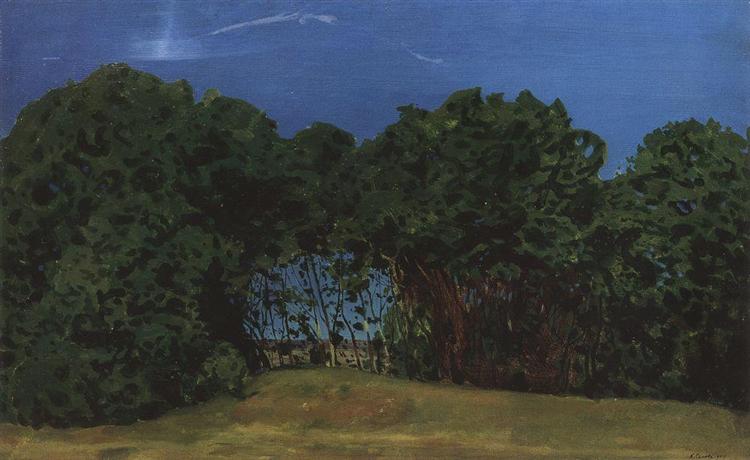 Sommarlandskap - 1900