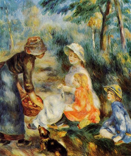 Apple -säljaren - 1890