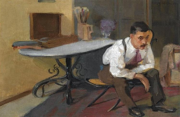 Kunstneren i sin undersøgelse