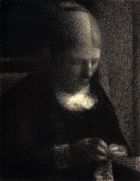 Die Mutter des Künstlers - 1883