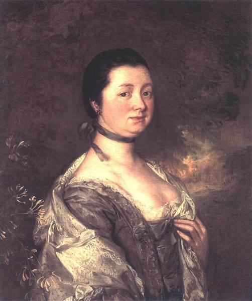 Konstnärens fru - 1758
