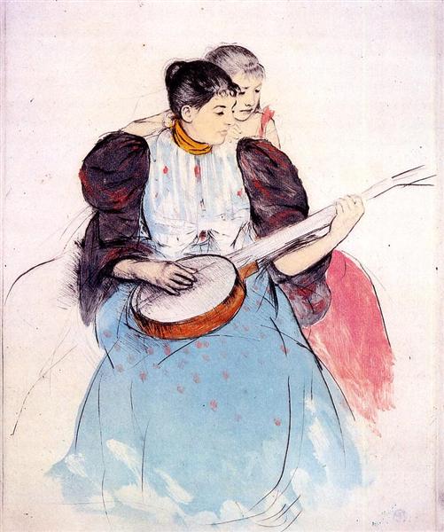 Lekce banjo - 1893