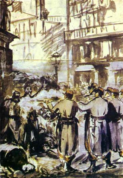 La Barricada (Guerra civile) - 1871