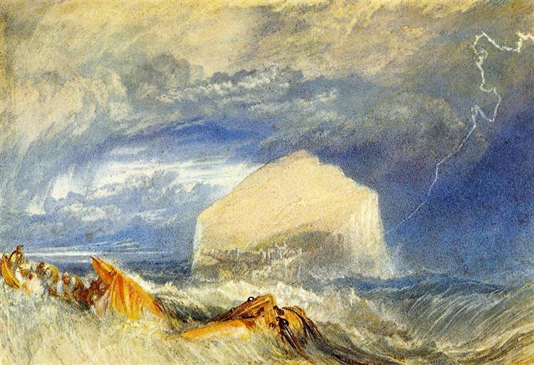 The Bass Rock - Para as antiguidades provinciais da Escócia - 1824