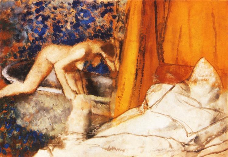 Das Badezimmer - 1890
