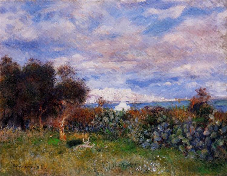 La baie d'Alger - 1881