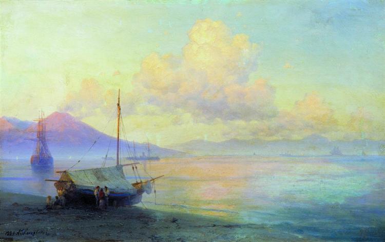 Naples Bay am Morgen - 1893