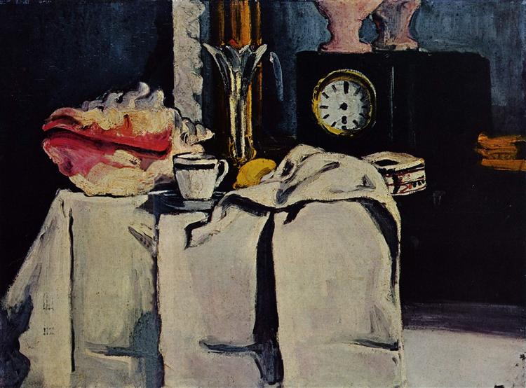 L'orologio di marmo nero - 1870
