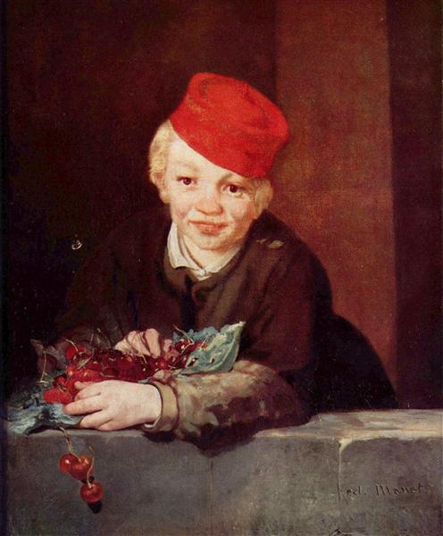 El Niño De Las Cerezas - 1859