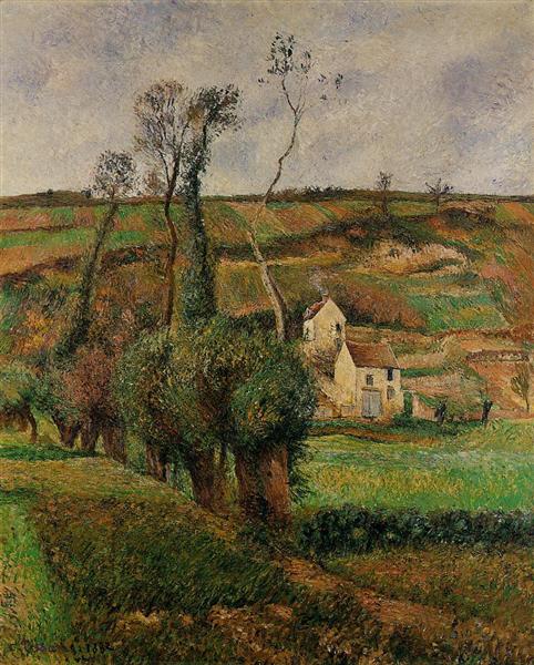 O lugar do repolho em Pontoise - 1882