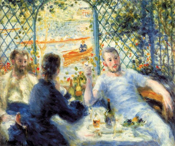 Le canot du canoéiste - 1880