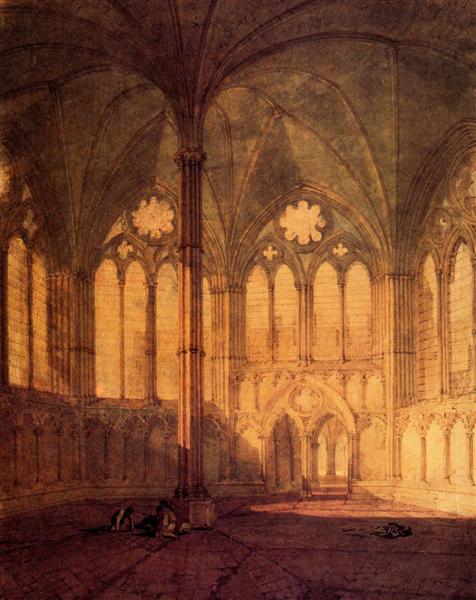 La salle de chapitre - Cathédrale de Salisbury