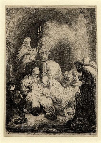 Il piccolo piatto di circoncisione - 1630