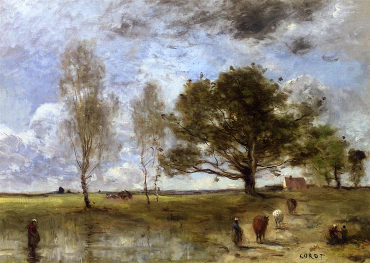 El Camino De Las Vacas - 1870