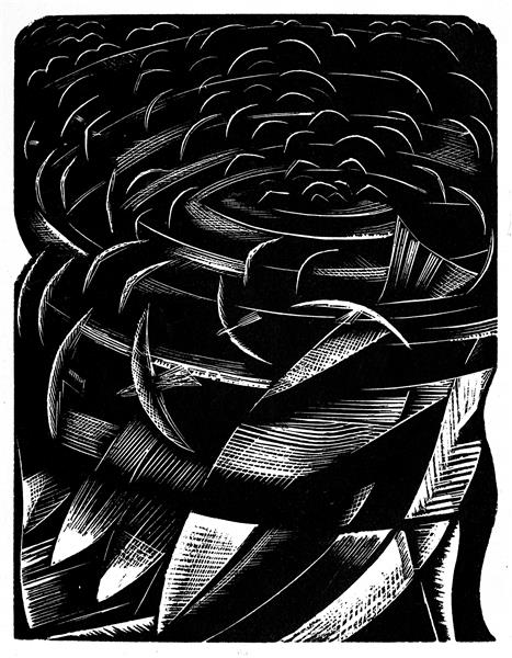 Vytváření ptáků a ryb - 1924