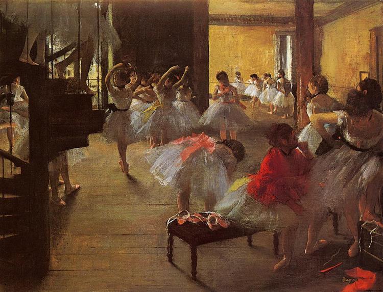 Klasa tańca - 1873