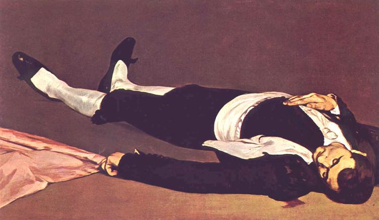Ölü Bullfighter - 1865