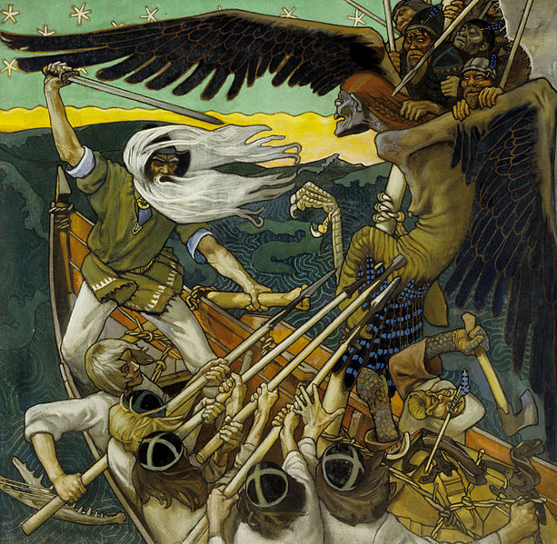 Die Verteidigung des Sampo - 1896,