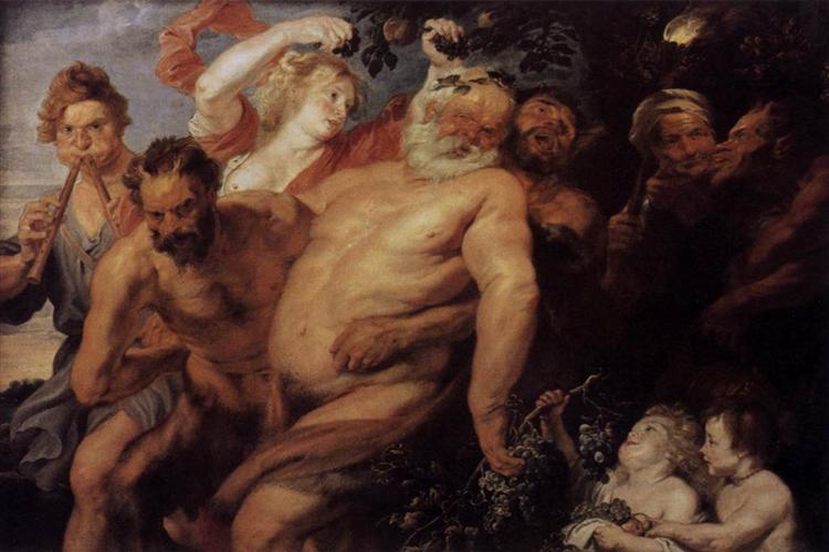Sileno pijany - 1620