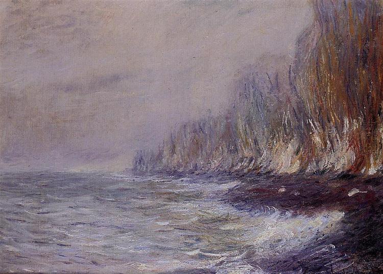 Effekten af tåge nær Dieppe - 1882
