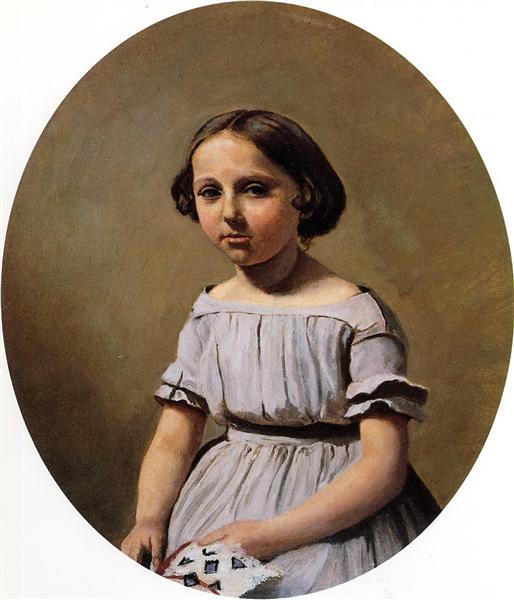 La figlia maggiore di M. Edouard Delalain (Mme. De Graret) - 1850