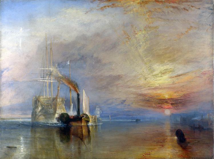 Dövüş Temeraire sökülmesi gereken son tıkınırına çekildi - 1839