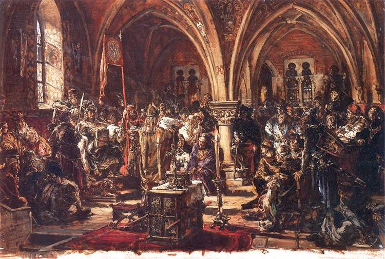 Le premier Sejm - Enregistrement des lois 1182 - 1888 a.d.