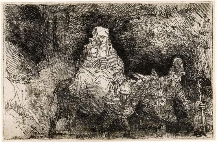 The Flight into Egypt - 1654
