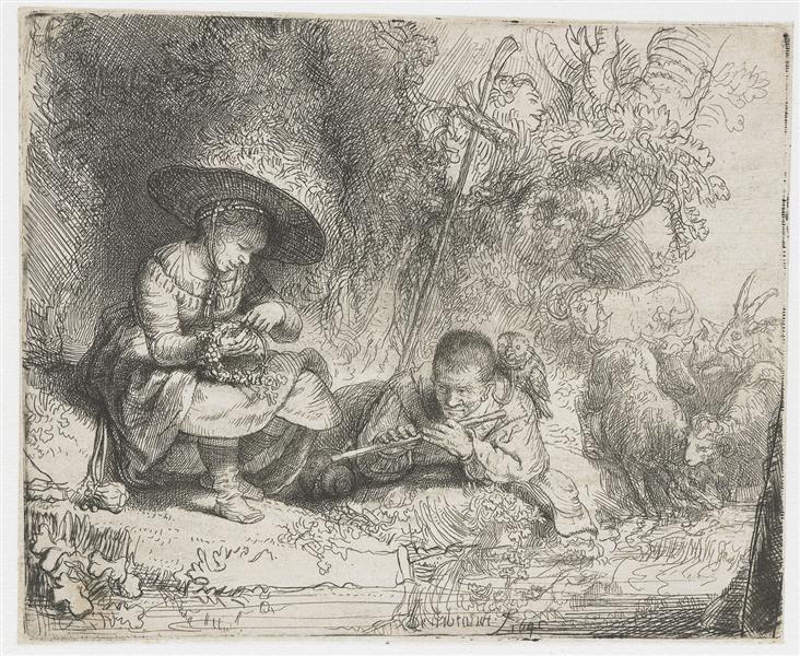 Il flautista - 1642