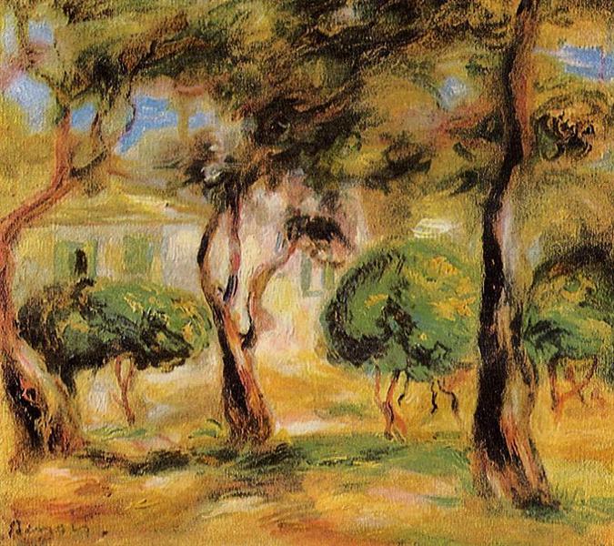 Die Collettes des Gartens - 1909