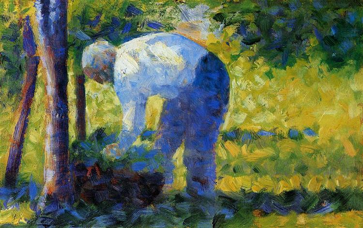 Le jardinier - 1884
