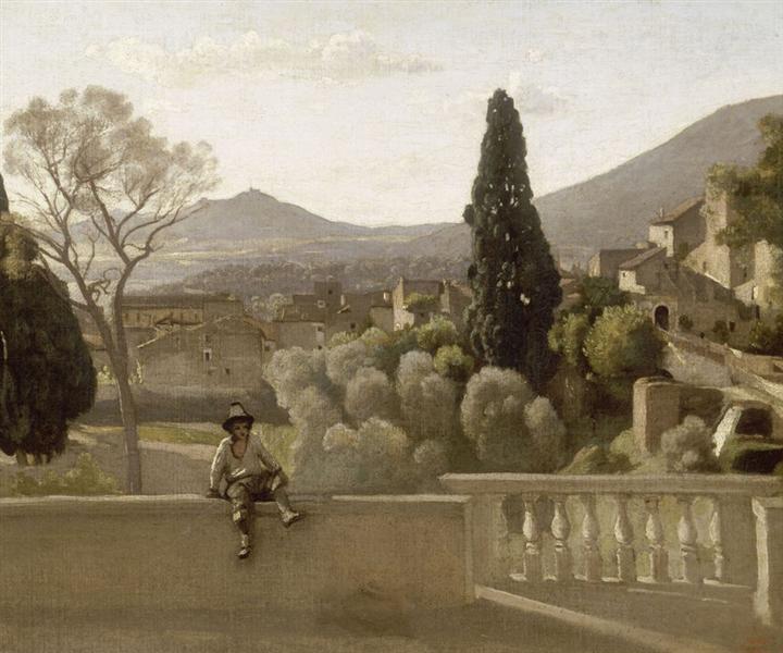 Los Jardines De La Villa D'Este - Tívoli - 1843