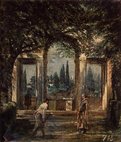 I Giardini della Villa Medici a Roma - 1630