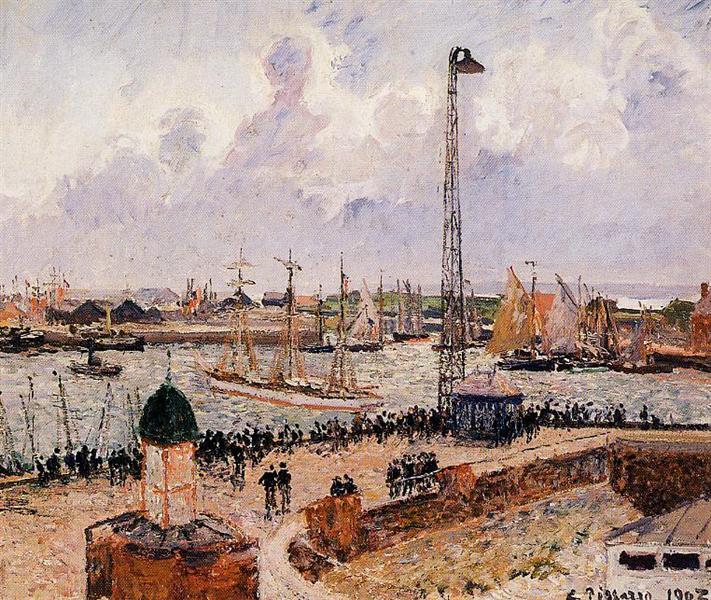 Den inre hamnen - Havre - 1903