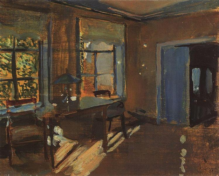 Det indre af Casa de Campo de Pavlov - 1899